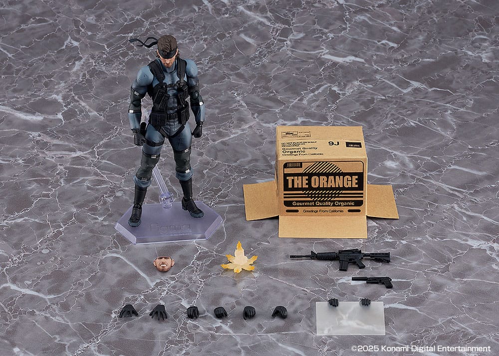 Max Factory figma Solid Snake MGS2 Ver. Updated Edition (Metal