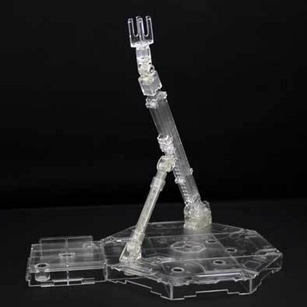 Bandai Action Base 1 (Clear) Figure Display Accessory - Kikatek UK