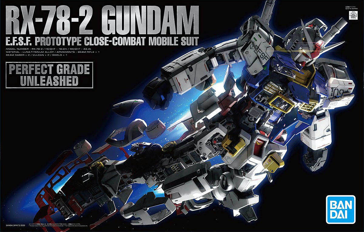 Bandai 1/60 PG Unleashed RX-78-2 Gundam (Mobile Suit Gundam) Model