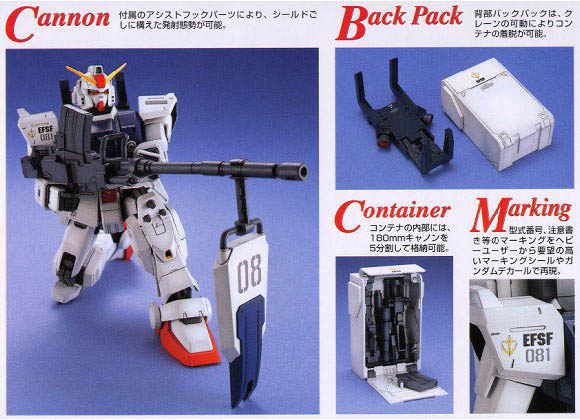 MG Gundam RX-79(G) Ground Type 1/100 | Mobile Suit Gundam: The