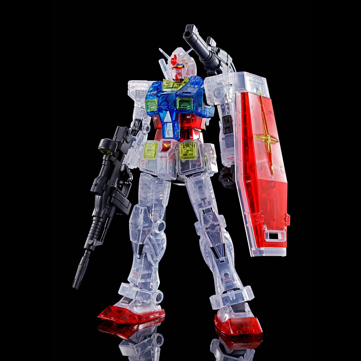 Bandai 1/144 HG RX-78-02 Gundam [Limited Clear Color Ver.] (Mobile Suit ...
