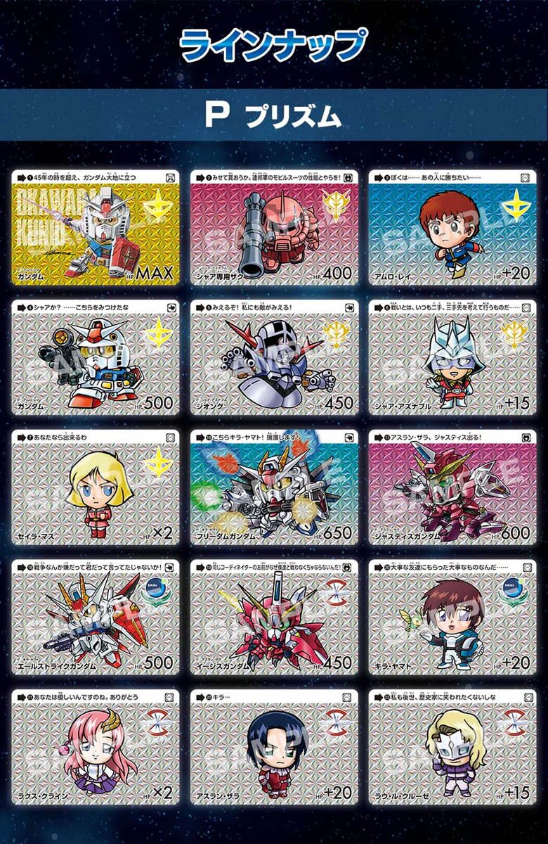 カードダス20 SD GUNDAM 決定版 カードダス20 SDガンダム Part2＜コミックボンボンスペシャル47