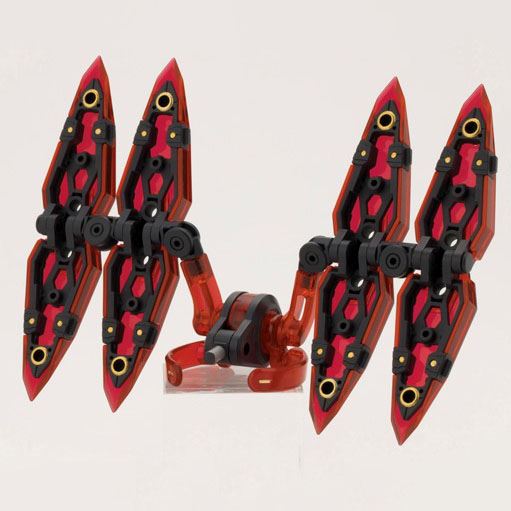 Kotobukiya Heavy Weapon Unit44 Exceed Binder2 (Black Ver.) – Klarer Flügelpanzer Bausatz Für Charaktermodelle