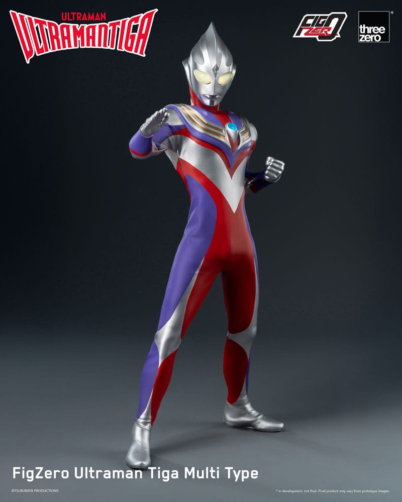 Three Zero 1/6 FigZero Ultraman Tiga Multi Type (Ultraman Tiga