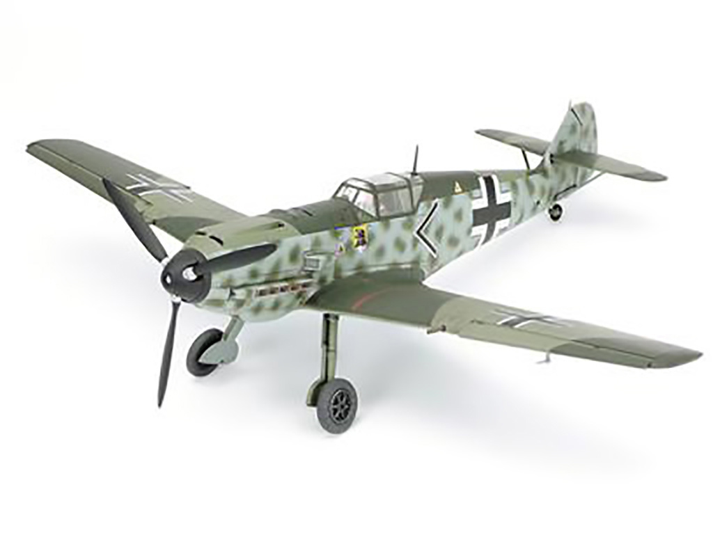 Maquette Tamiya Messerschmitt Bf109E-3 – Échelle 1/72, Avion De Chasse WWII, Kit Plastique à Assembler Dès 14 Ans
