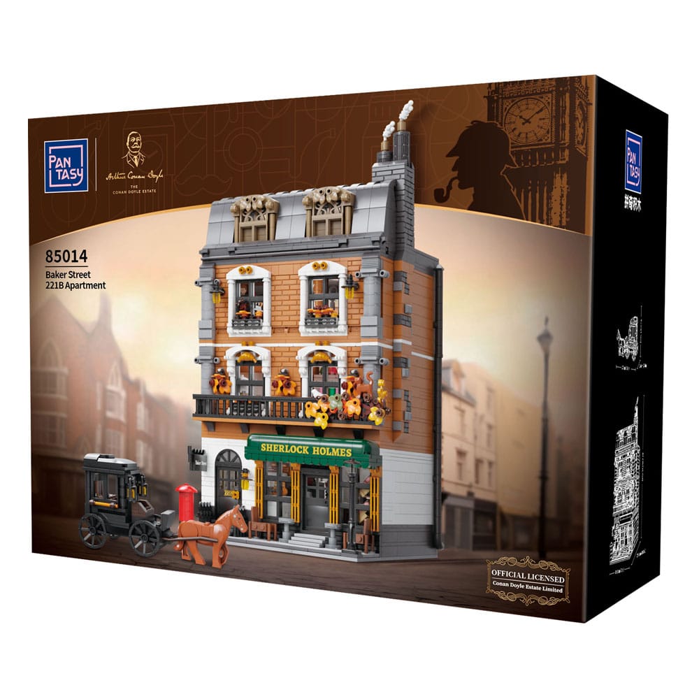 Sherlock Holmes Construction Set Baker Street 221B Apartment