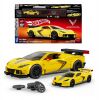 Hot Wheels Speed Mattel Brick Shop Building Set 1/32 '20 Corvette C8.R Main Thumbnail