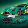Hot Wheels Elite Mattel Brick Shop Building Set 1/16 '24 Aston Martin Vantage GT3 Additional Thumbnail 2