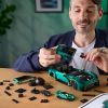 Hot Wheels Elite Mattel Brick Shop Building Set 1/16 '24 Aston Martin Vantage GT3 Additional Thumbnail 6