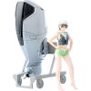 PLAMAX MF-88 minimum factory Minori with Honda BF350 Outboard Engine (Original Character) Image