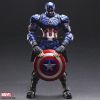 Captain America Designed By Tetsuya Nomura - Marvel Universe Variant Bring Arts Action Figure Additional Thumbnail 2