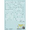 Gundam Decal GD-126 for RG Sazabi Image