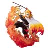 Kyojuro Rengoku Flame Breathing Ver. - Figuarts Zero PVC Statue (Demon Slayer: Kimetsu no Yaiba) Image