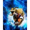 Super Saiyan 3 Son Goku Dragon Fist Explosion - Figuarts ZERO Extra Battle PVC Statue (Dragon Ball Z) Additional Thumbnail 4