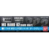 Builders Parts HD: MS Hand 02 - 1/144 Scale Zeon Series (Dark Gray) Image