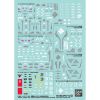 Gundam Decal GD-135 Mobile Suit Gundam: The Witch from Mercury Set 3 Image