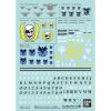 Gundam Decal GD-137 Mobile Suit Gundam Side Stories Multi-Use / General Purpose Set 2 Image