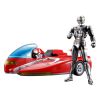 Chogokin Space Sheriff Gavan & Sybarian Diecast Action Figure (Space Sheriff Gavan) Image