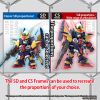 SD Gundam Cross Silhouette Tornado Gundam (SD Gundam G Generation) Additional Thumbnail 6