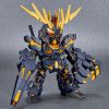 SD Gundam Cross Silhouette Unicorn Gundam 2 Banshee (Destroy Mode) & Banshee Norn Parts Set (Mobile Suit Gundam Unicorn) Image