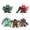SD BB Senshi Mobile Suit Gundam Zeon Army Mobile Suit Set Image