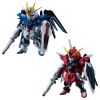 FW GUNDAM CONVERGE SEED Freedom Revive Rising Freedom & Immortal Justice Gundam Set Image