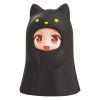 Nendoroid More Kigurumi Face Parts Case (Ghost Cat: Black) Image