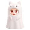 Nendoroid More Kigurumi Face Parts Case (Ghost Cat: White) Main Thumbnail