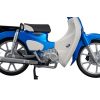 Honda Kaitanics Super Cub 110 Glint Wave Blue Metalic Additional Thumbnail 2
