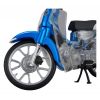 Honda Kaitanics Super Cub 110 Glint Wave Blue Metalic Additional Thumbnail 3