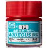 Mr Hobby Aqueous Hobby Color H-013 Flat Red Matte 10ml Image