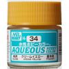 Mr Hobby Aqueous Hobby Color H-034 Cream Yellow Gloss 10ml Main Thumbnail