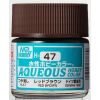 Mr Hobby Aqueous Hobby Color H-047 Red Brown (G) Gloss 10ml Main Thumbnail