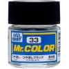 Mr Color C-033 Flat Black Matte 10ml Main Thumbnail