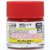 Mr Color Gundam Color UG-04 MS Red Semi Gloss 10ml Main Thumbnail