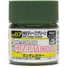 Mr Color Gundam Color UG-07 MS Deep Green Semi Gloss 10ml Main Thumbnail