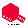 Tamiya TS-74 Clear Red Additional Thumbnail 1