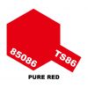 Tamiya TS-86 Pure Red Additional Thumbnail 1