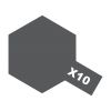 Tamiya Acrylic Mini X-10 Gun Metal Additional Thumbnail 2