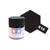 Tamiya Acrylic Mini X-18 Semi Gloss Black Main Thumbnail