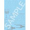 HJ Modelers Decal Marking Set 01 (Mirror Silver) Image