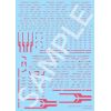 HJ Modelers Decal Marking 01 (M-Red) Image