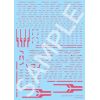 HJ Modelers Decal Marking 01 (M-Red) Main Thumbnail