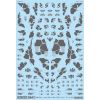 GM Decoration Decal No.1 — Graphic Armour Set 1 (Dark Grey) Image
