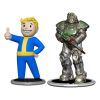 Mini Figures T-51 Power Armor & Vault Boy (Classic) 2-Pack Set F (Fallout) Image