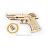 Ugears 3D Wooden Puzzle Wolf-01 Handgun Additional Thumbnail 2