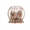 Ugears 3D Wooden Puzzle Mechanical Aquarium Additional Thumbnail 2