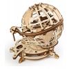 Ugears 3D Wooden Puzzle Globus Additional Thumbnail 5