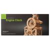 Ugears 3D Wooden Puzzle Engine Clock Additional Thumbnail 6