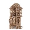 Ugears 3D Wooden Puzzle Sky Watcher Tourbillon Table Clock Additional Thumbnail 1